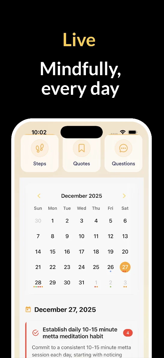 Buddha AI: Calm & Mindfulness screenshot