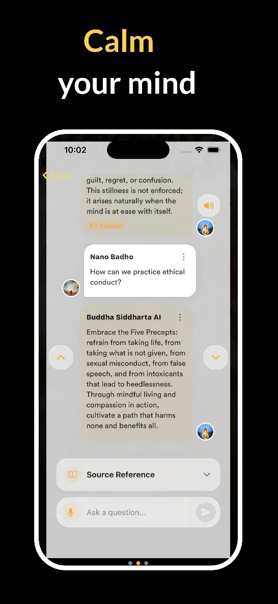 Buddha AI: Calm & Mindfulness screenshot