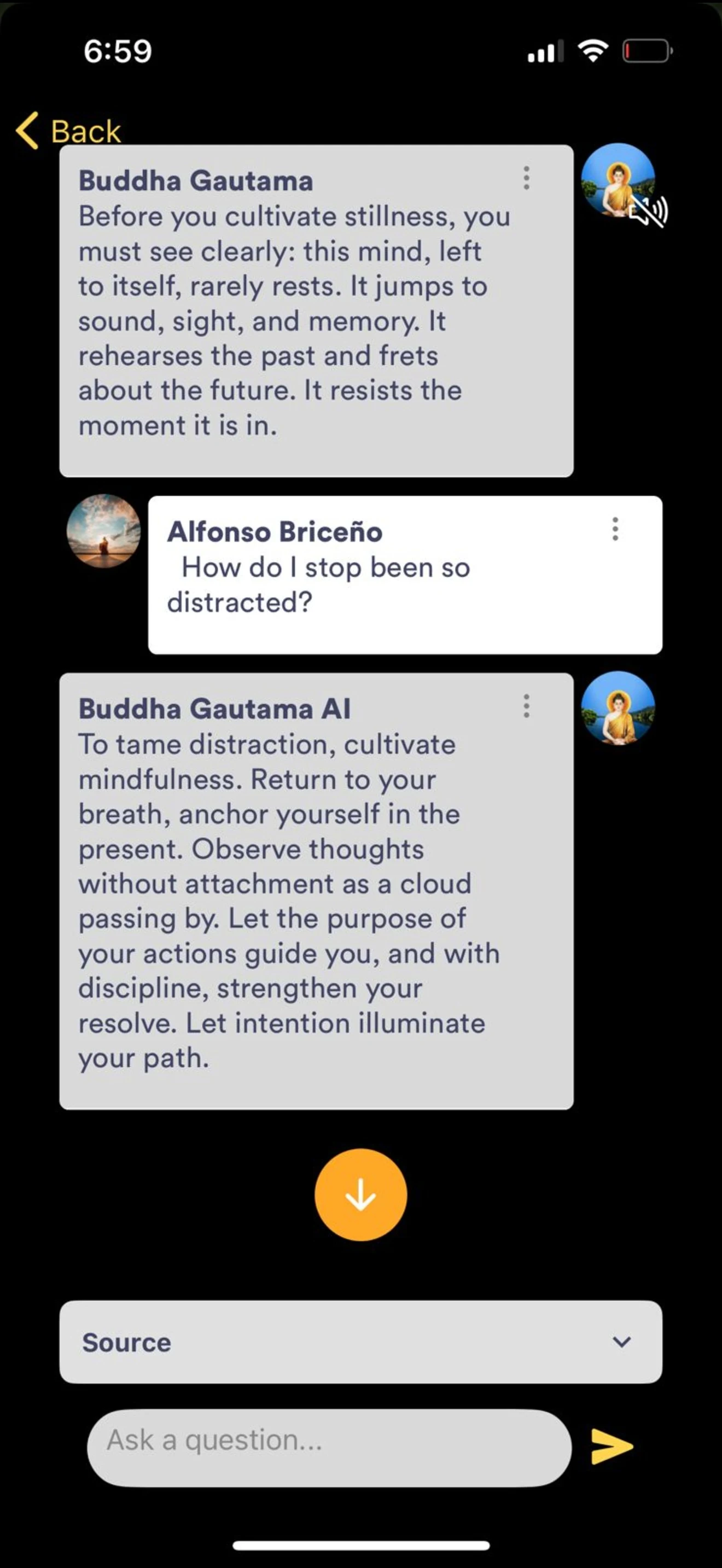 Buddha AI: Calm & Mindfulness screenshot