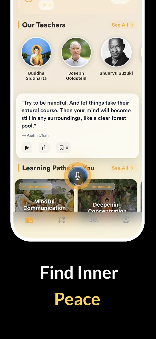 Buddha AI: Calm & Mindfulness screenshot